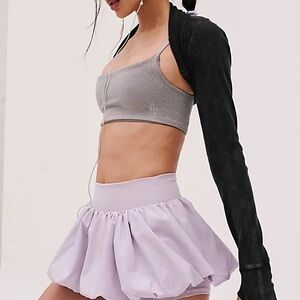 FREE PEOPLE 
Dance All Day Bubble Skort - Lavender Glaze
